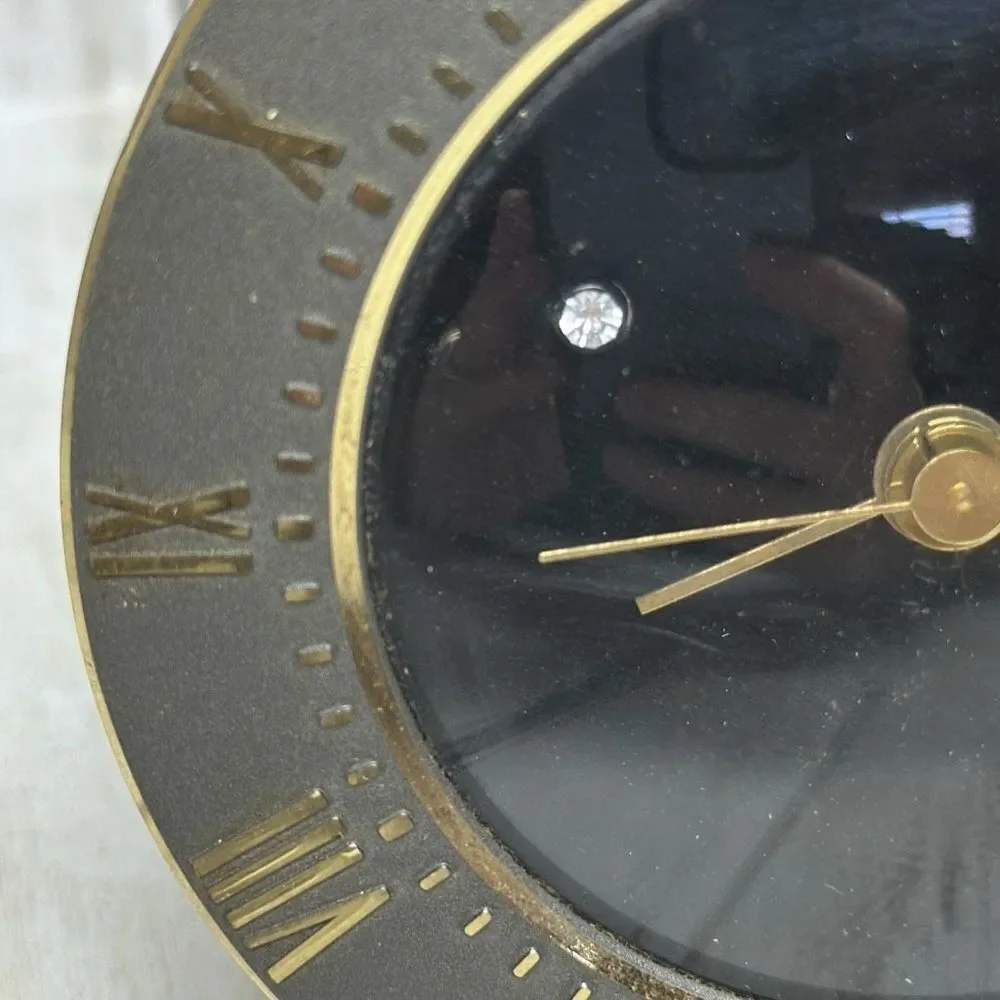 Vintage Jerger Quartz Alarm Clock‎ Made in Germany READ